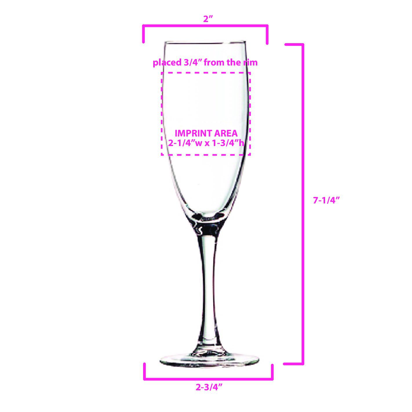 5.75 oz Arc Nuance Flute 2