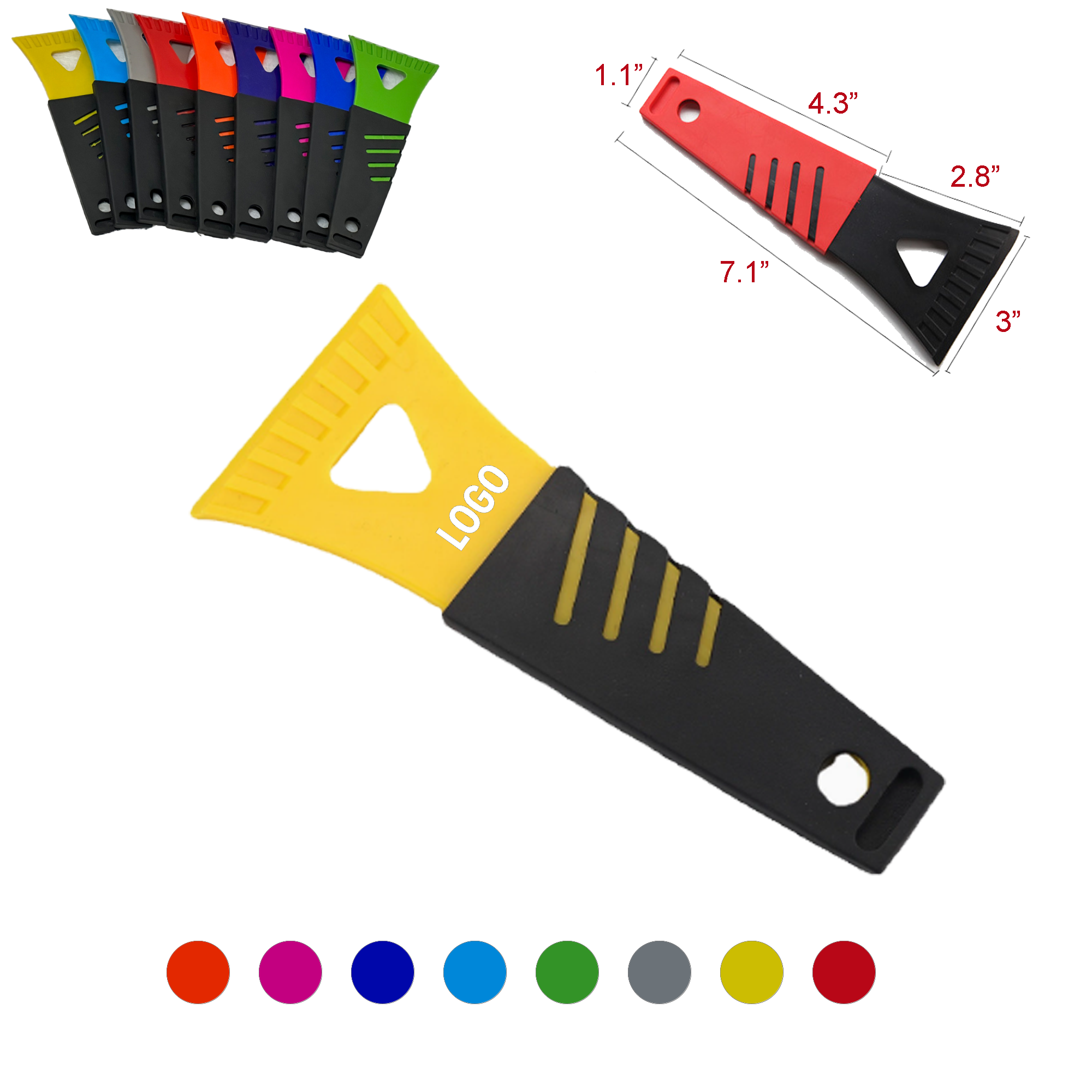 Plastic Ice Scraper for Car Windshield 2