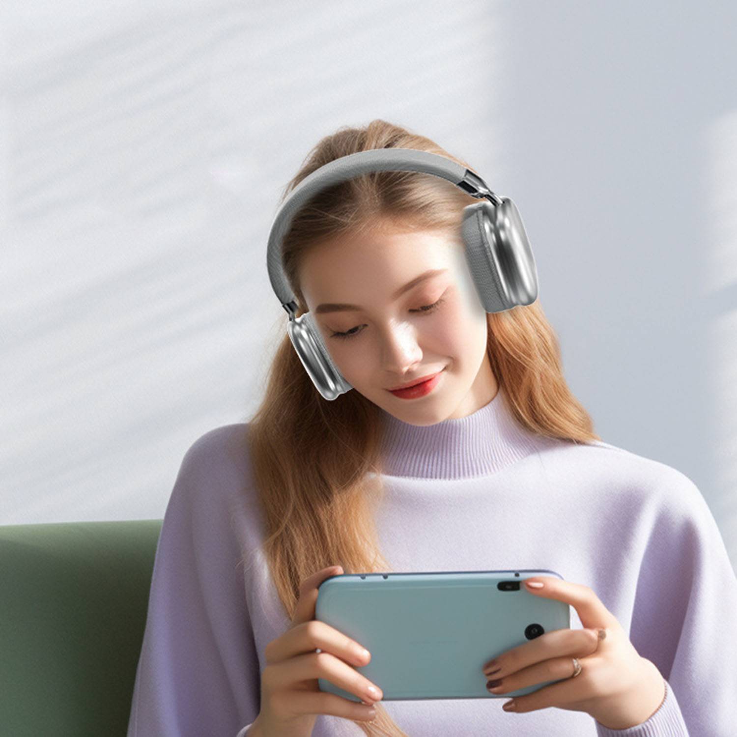 Adjustable Noise-Canceling Wireless Bluetooth Headphones 8