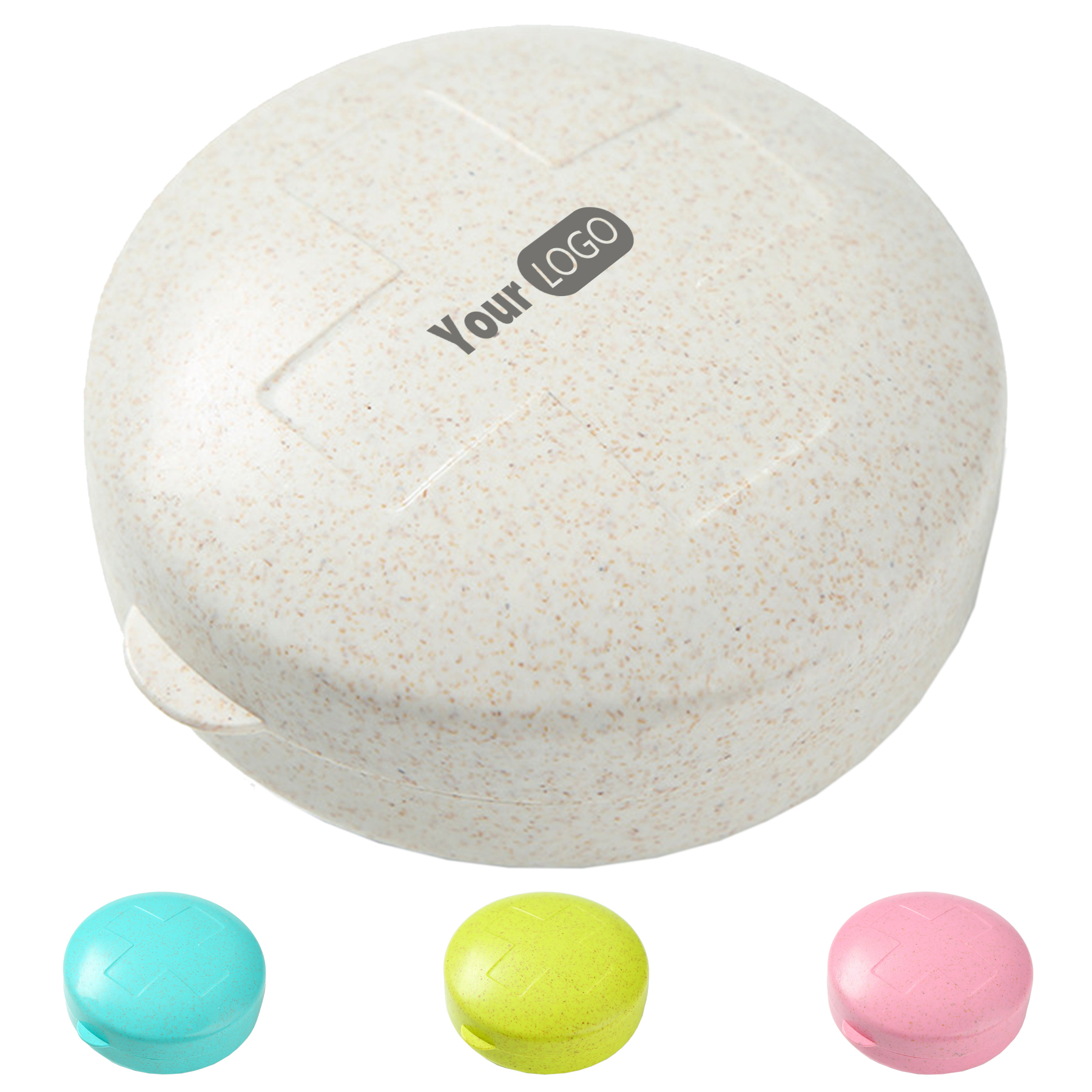 Plastic Portable 5-Grid Medicine Box 5