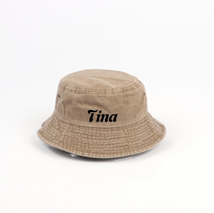 Washed Cotton Cowboy Bucket Hat 8