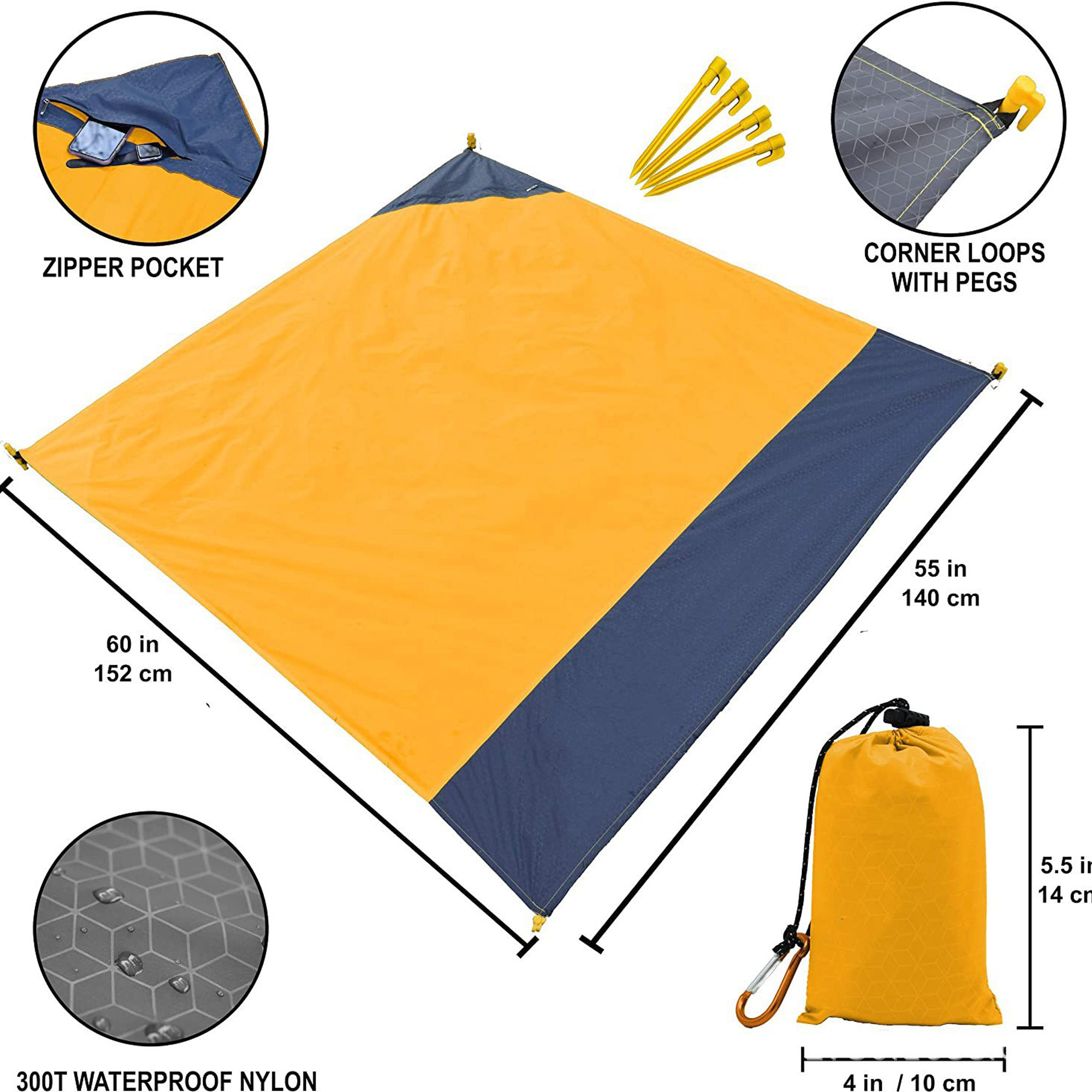 Sandproof Beach Blanket 1