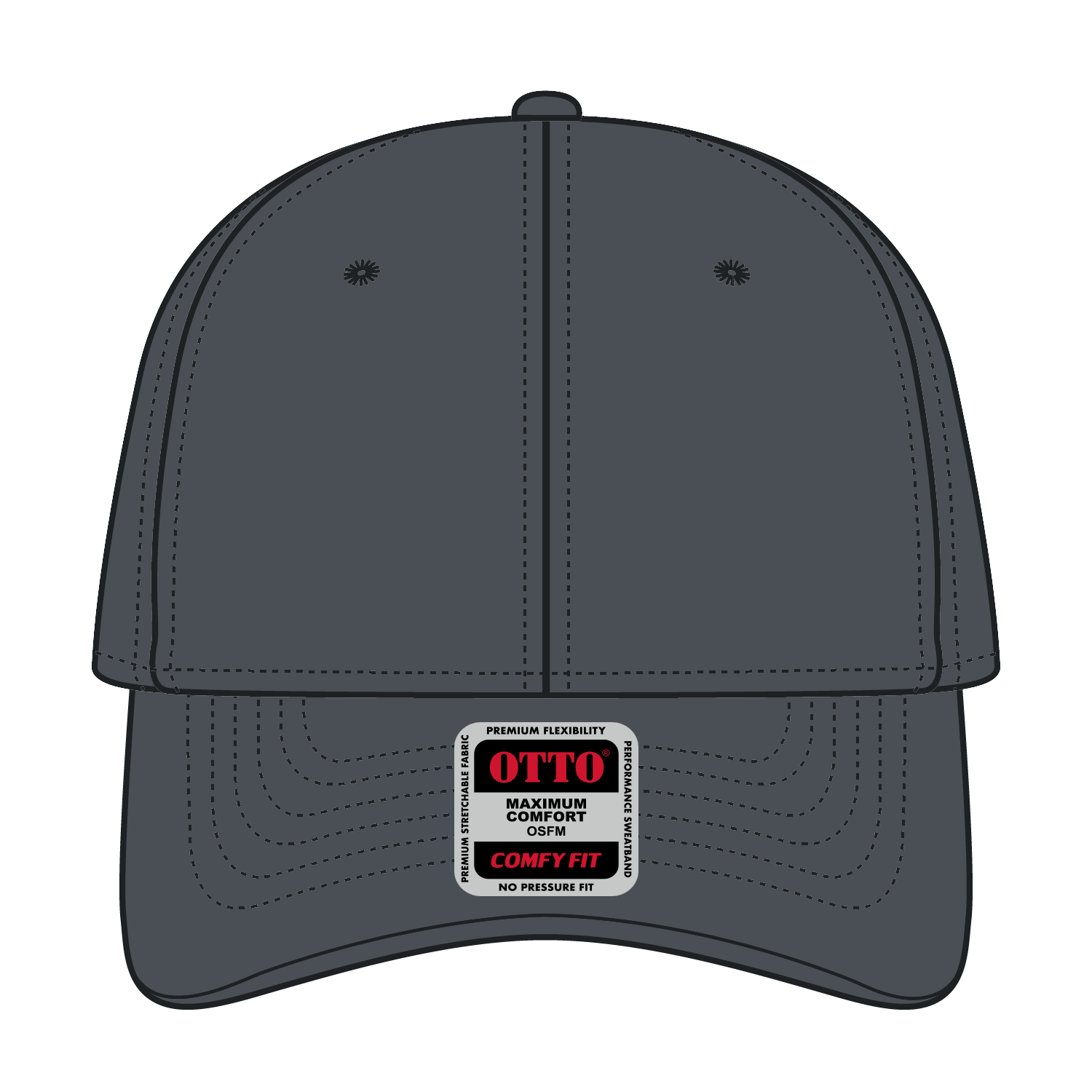OTTO CAP "OTTO COMFY FIT" 6 Panel Low Profile Baseball Cap 8