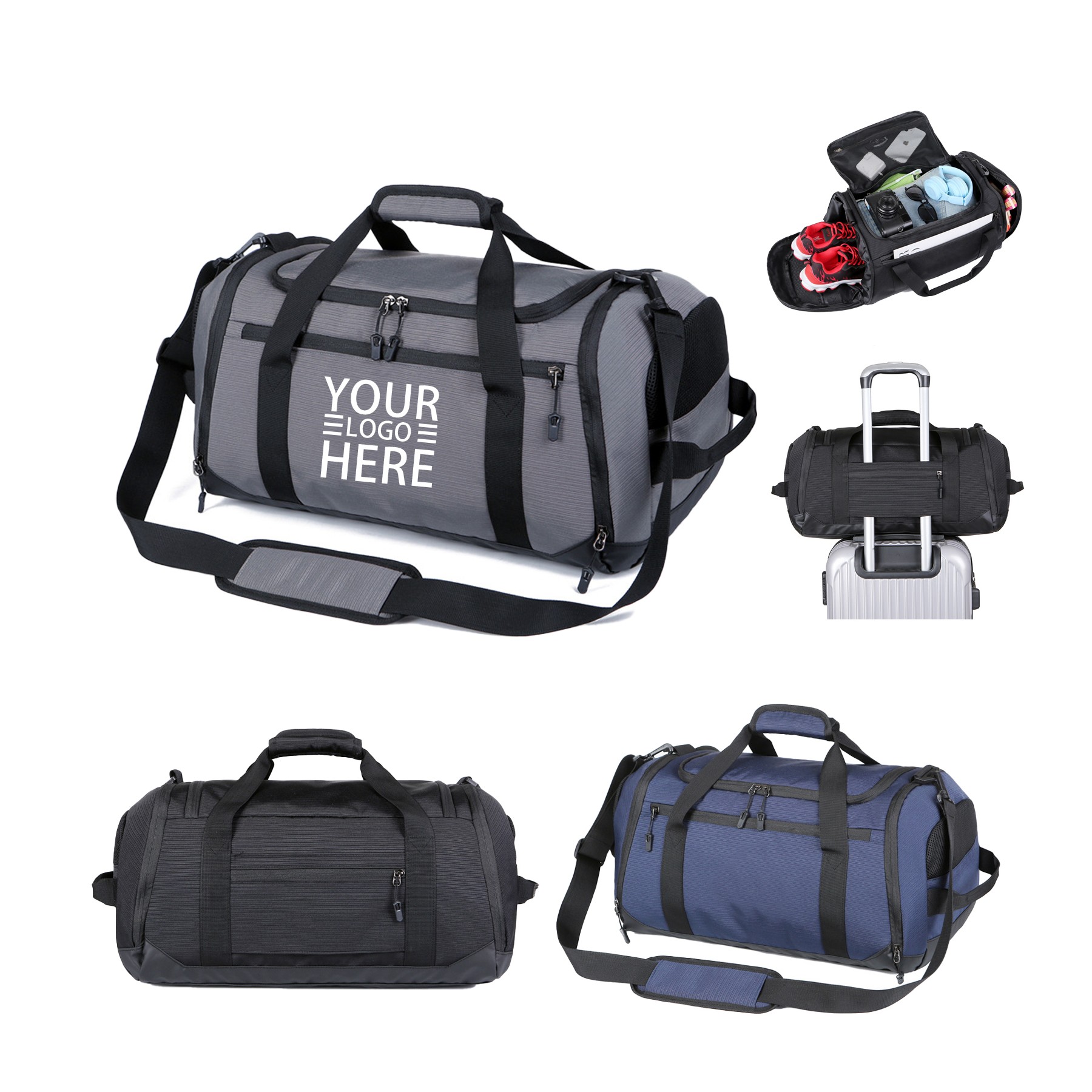 36L Foldable Travel Duffle Bag 1