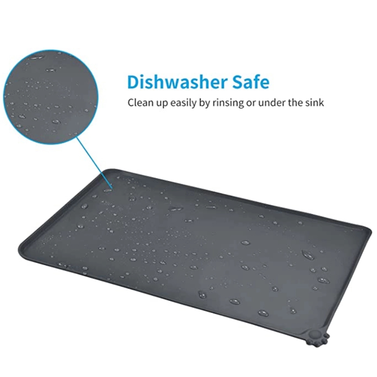 Silicone Waterproof Dog Cat Pet Feeding Mats 4