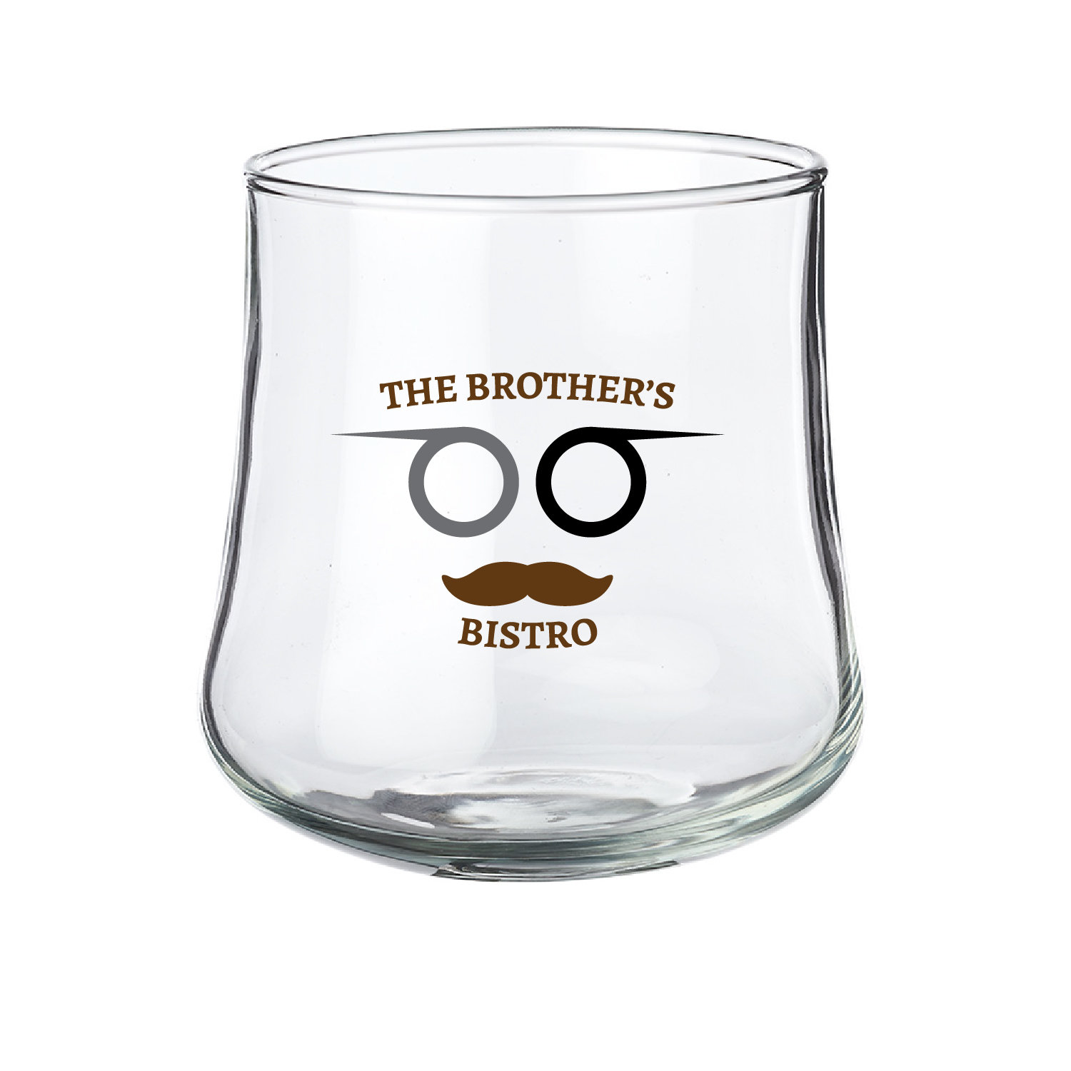 11 oz. Belle Stemless Glasses (Full Color Imprint) 3