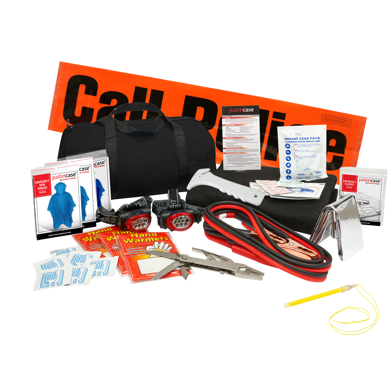 Family Travel Auto Safety Kit (17 pieces) 11