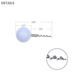 Charming Golf Ball Shaped Beer Bottle Opener Stainless Steel 9
