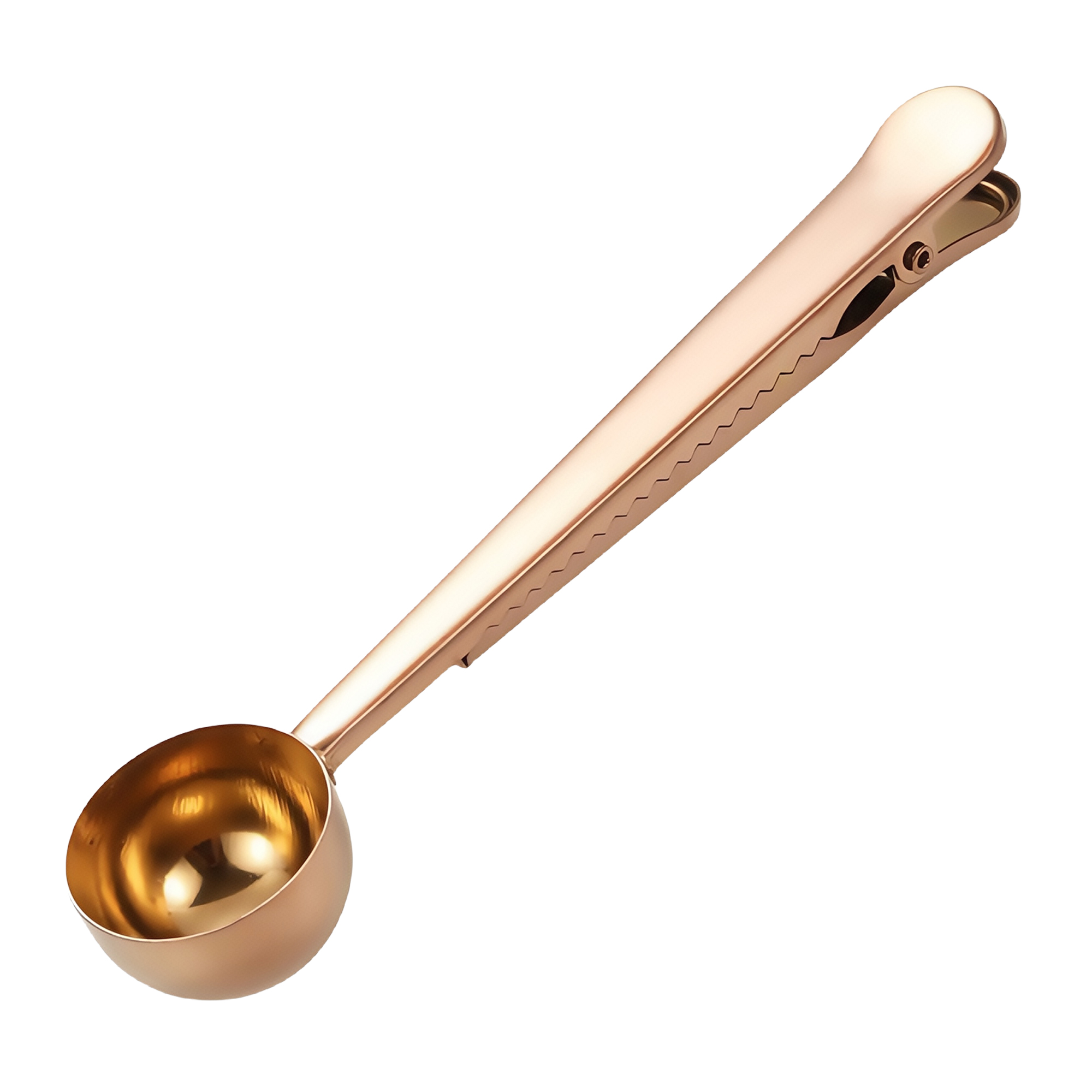 Stainless Steel Coffee Scoop Multi-Purpose Food Sealing Clip Measuring Spoon for Baking 5