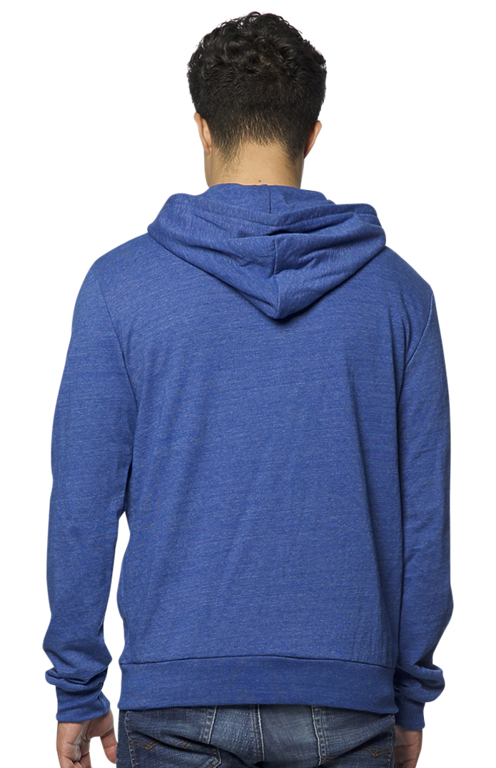 Unisex eco Triblend French Terry Full Zip Hoodie 7
