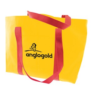 Colored Canvas Tote w/Gusset & Small Pocket (14"x11"x3"), custom tote bag with logo imprint 5