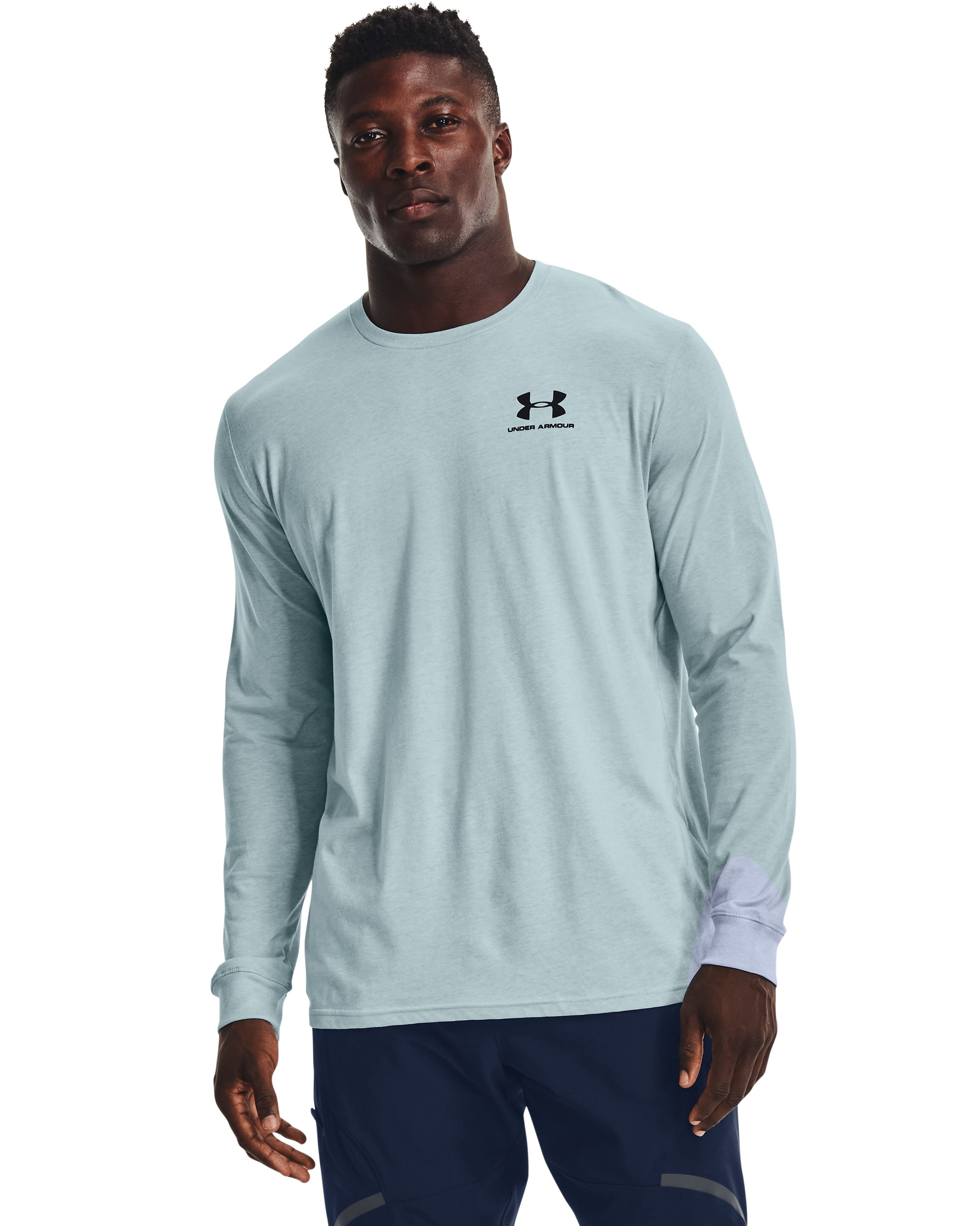 UA Left Chest Men's Long Sleeve 10
