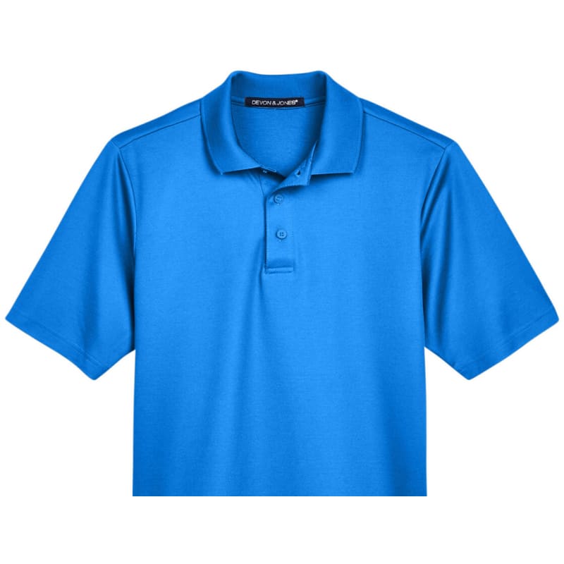 Devon & Jones CrownLux Performance™ Men's Plaited Polo 25