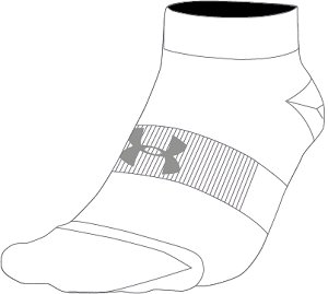 Unisex UA Uniform Lo Cut Socks 3-Pack 2