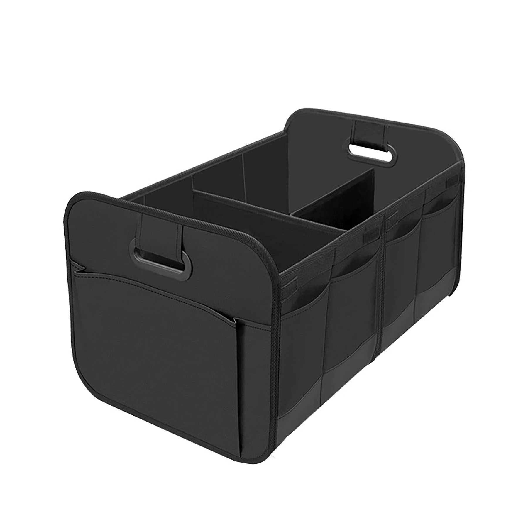 Multi Compartment Car Trunk Organizer 8