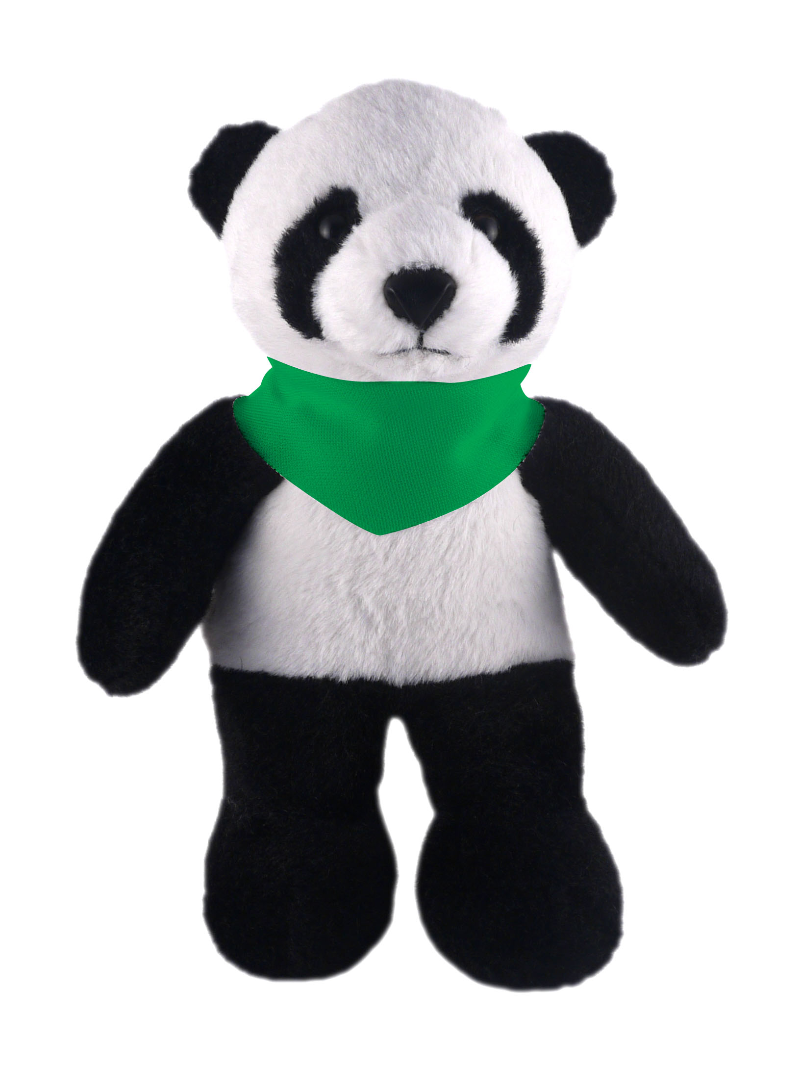 Soft Plush Stuffed Panda with Bandana 2