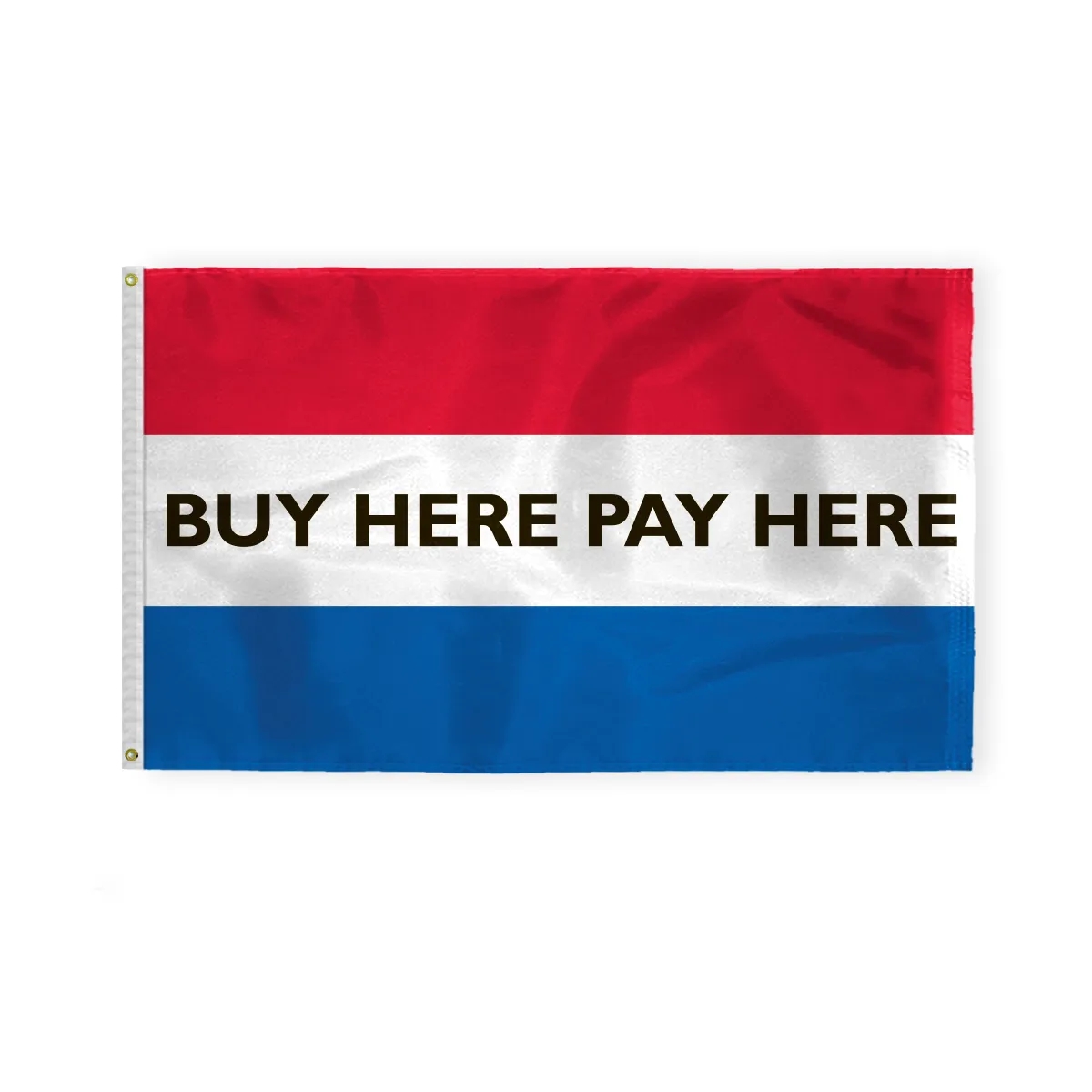 Sewn Stripes Horizontal Message Flags 3' x 5' 35