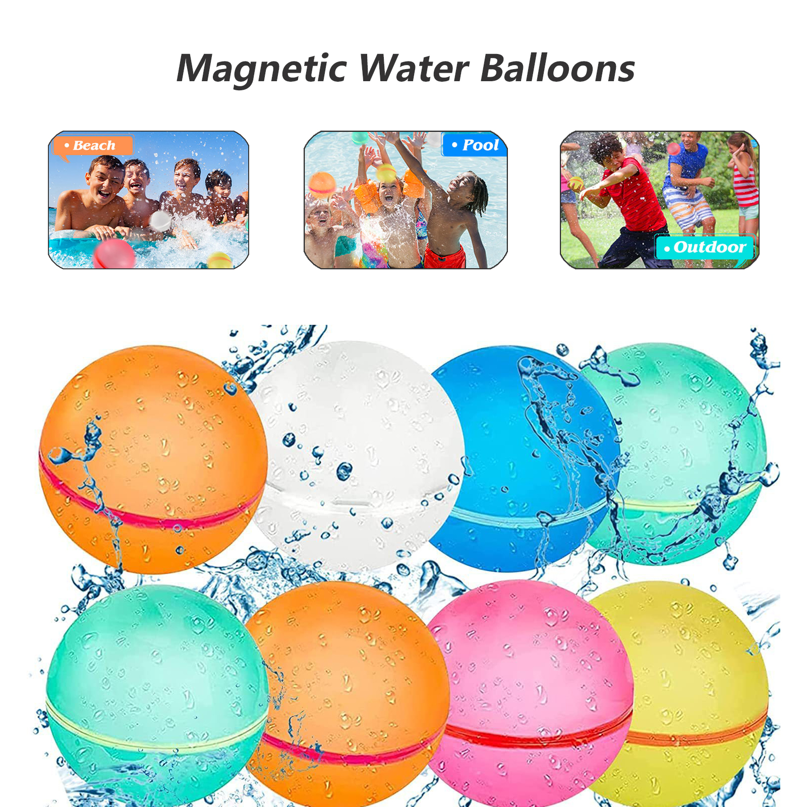 Reusable Magnetic Water Balloons 2