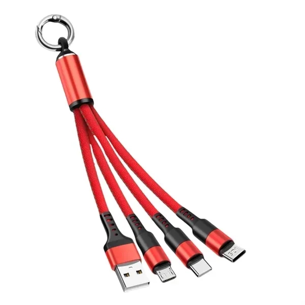3-In-1 Portable Cable Key Ring 7