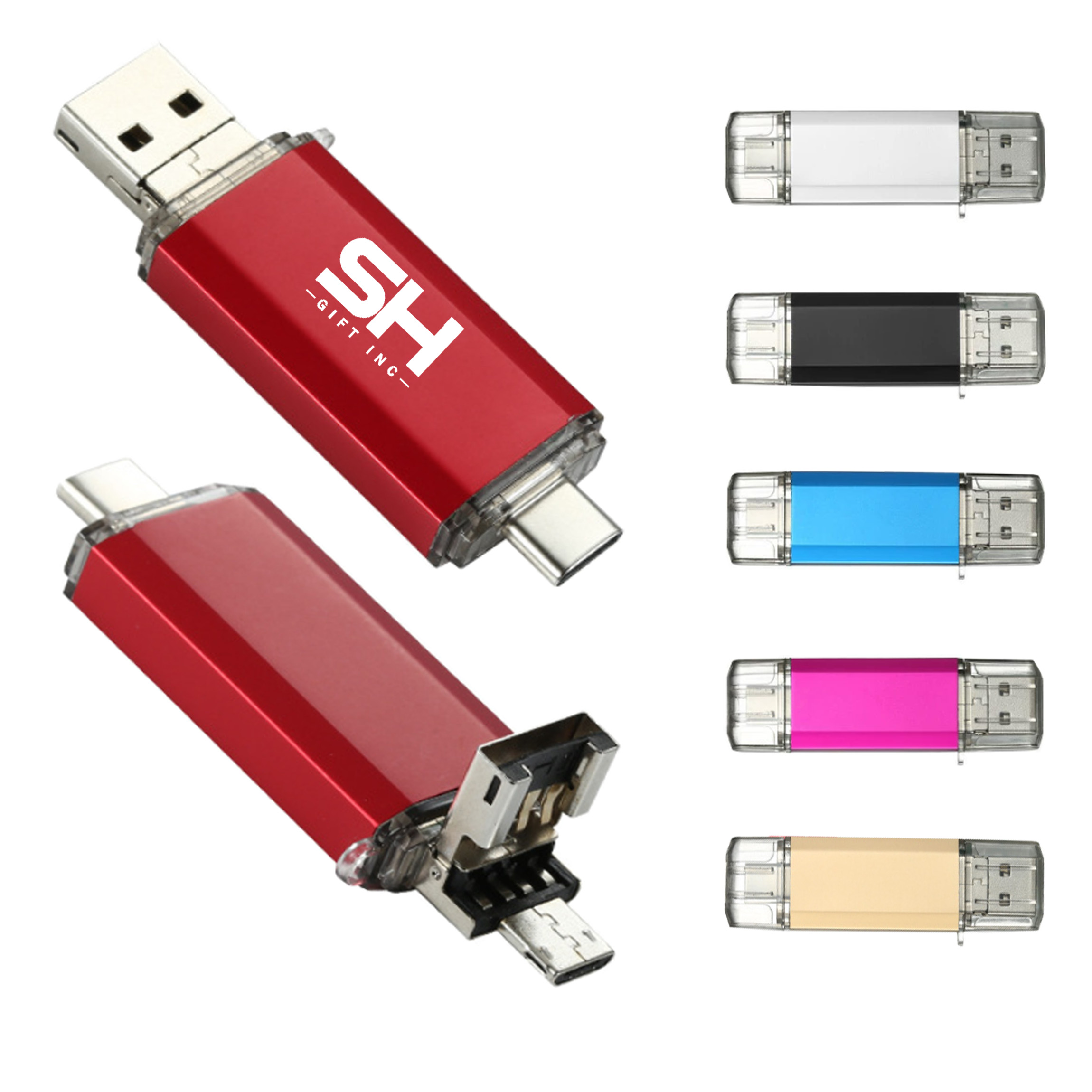 Dual Use USB Flash Drive for Mobile Phone and Computer 2