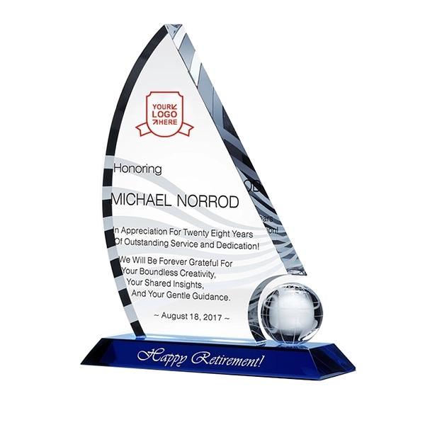 Crystal Globe Sailboat Awards 4