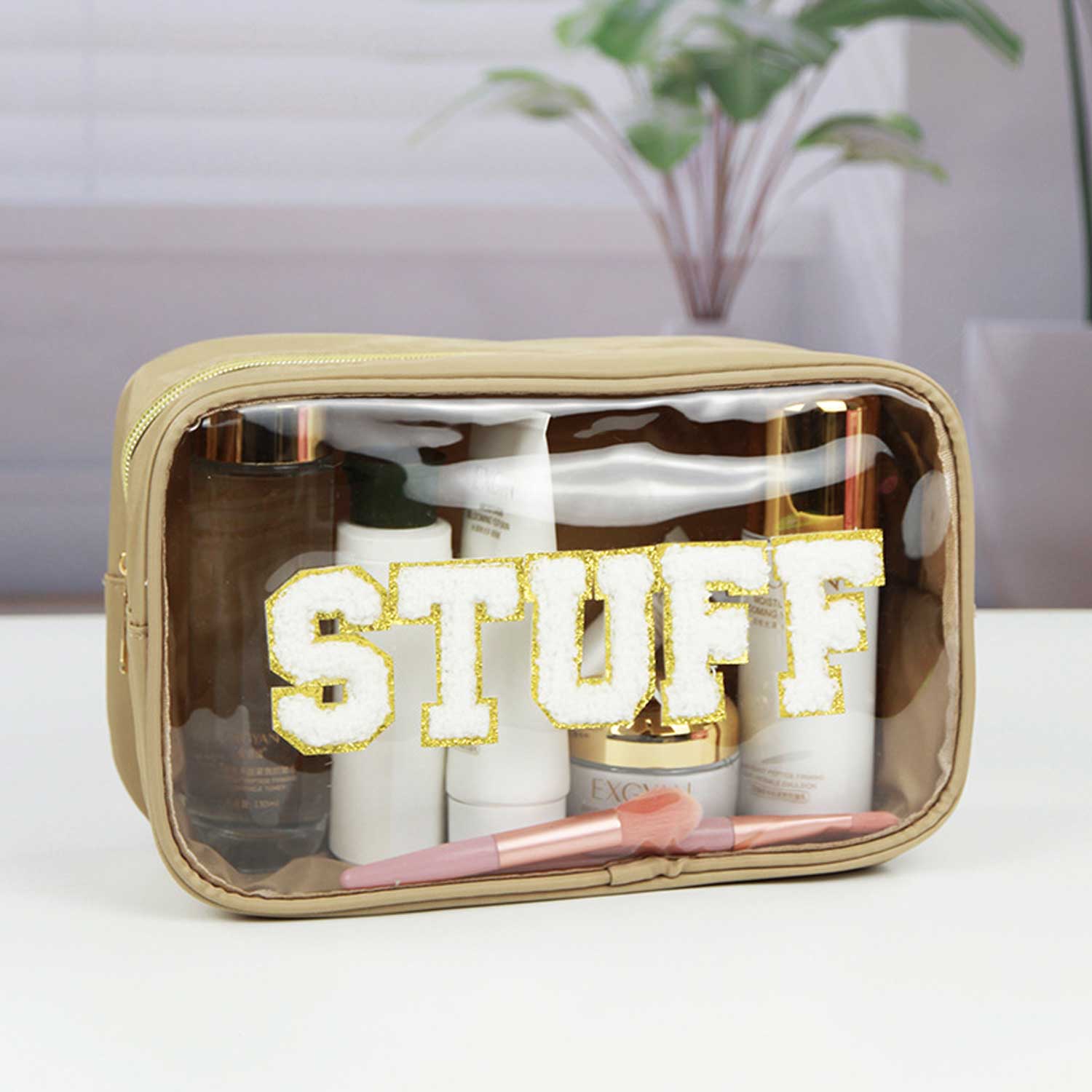 Custom Transparent Cosmetic Case - Leakproof Shower Bag 9