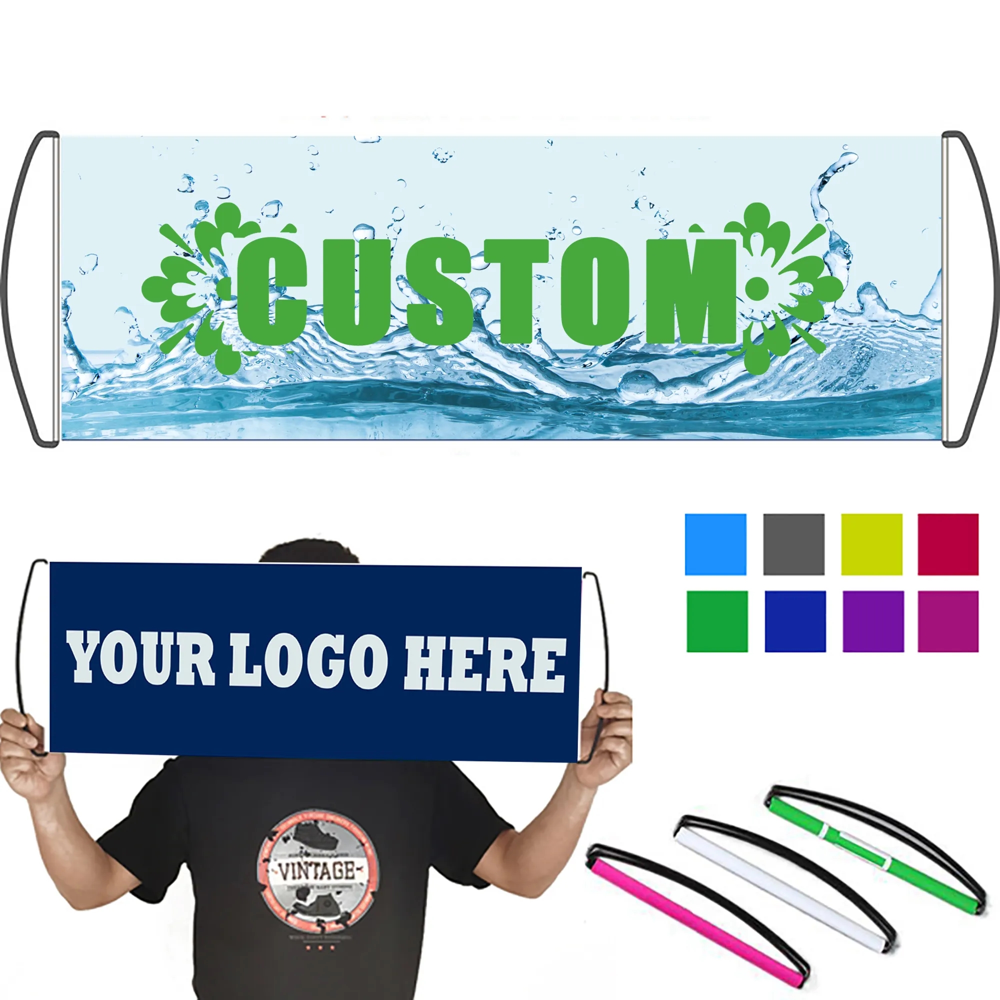 Retractable Handle Roll Banner 3