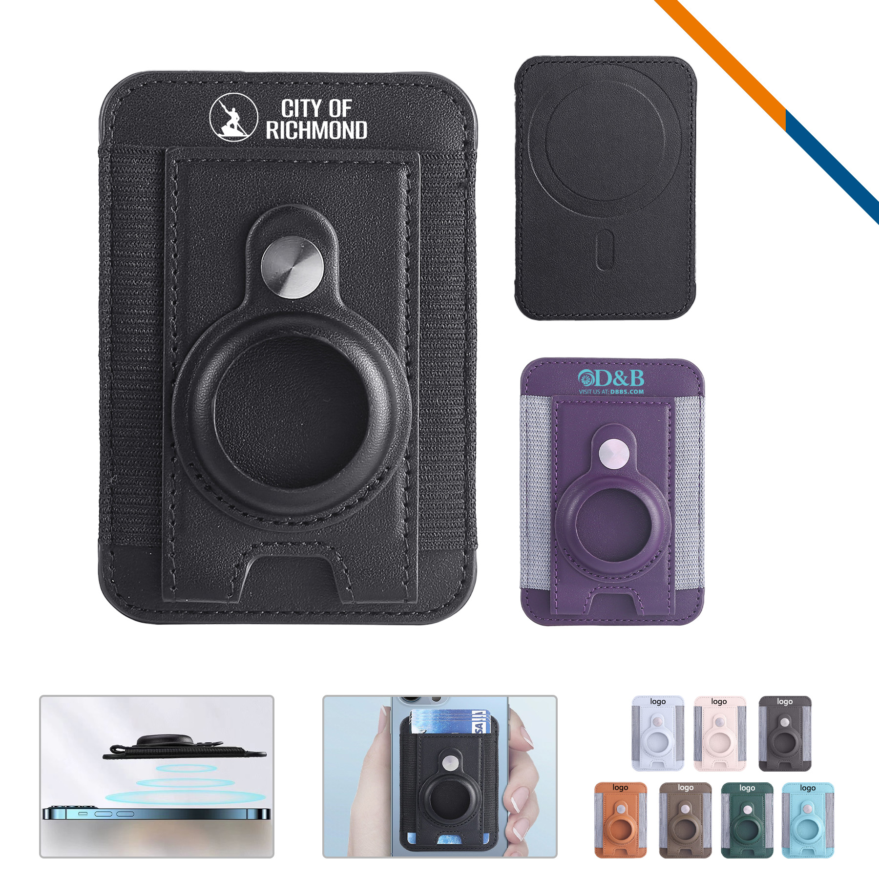 Felnor Phone Magnetic Card Holder 5