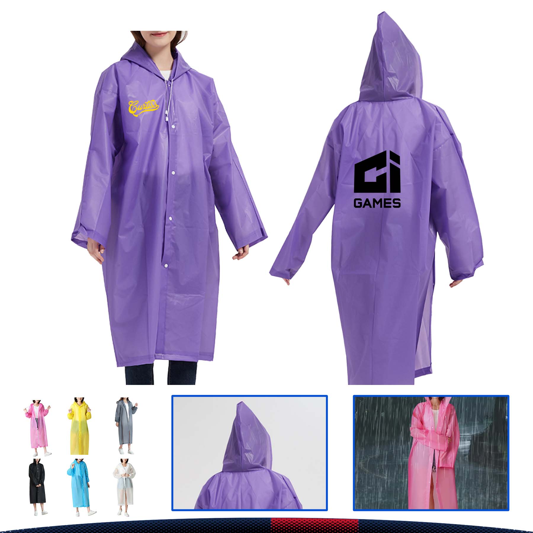 Murie Adult Raincoats 8