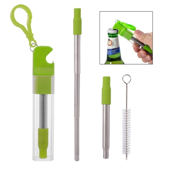 Straw Kit With Bottle Opener 1