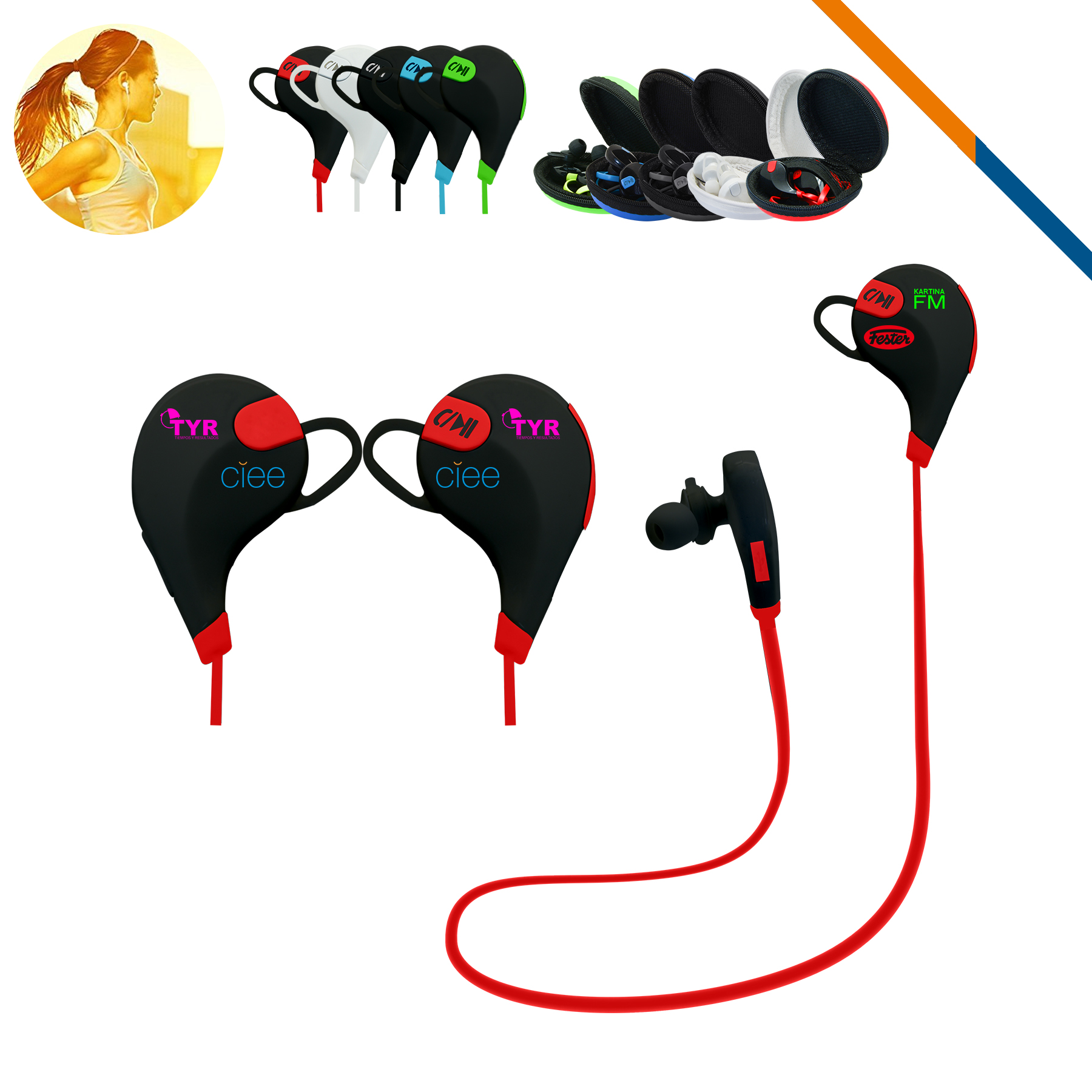 Sporty Bluetooth Headset 6