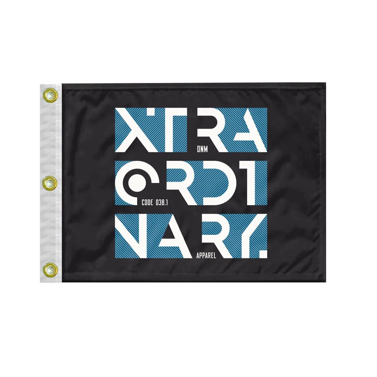 6" x 8" Screen Sublimation Custom Golf Flags - Grommets 2