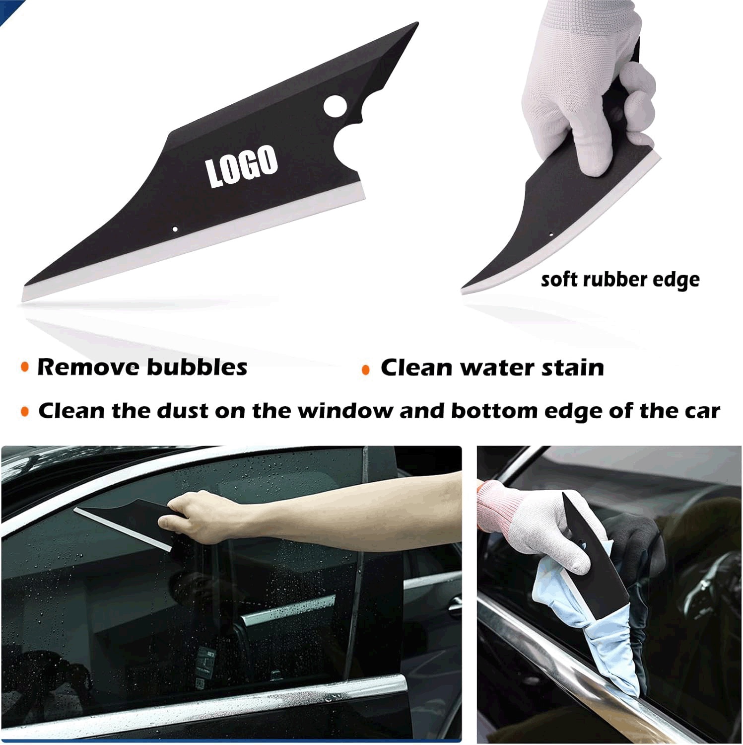 Hand Applicator Squeegee Tool / Auto Conqueror Squeegee 2