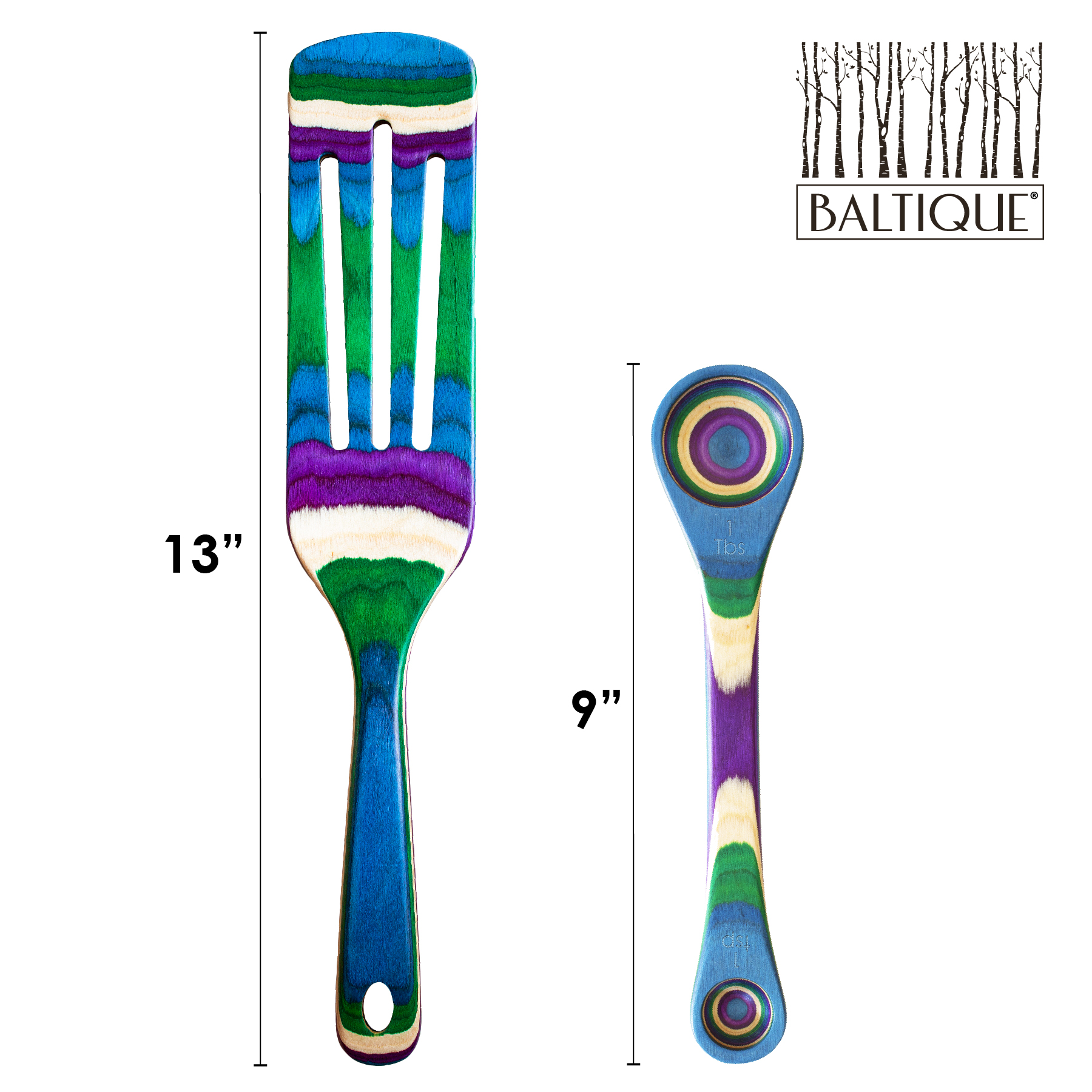 Baltique® Mumbai Collection 2-Piece Cooking Utensil Set 3