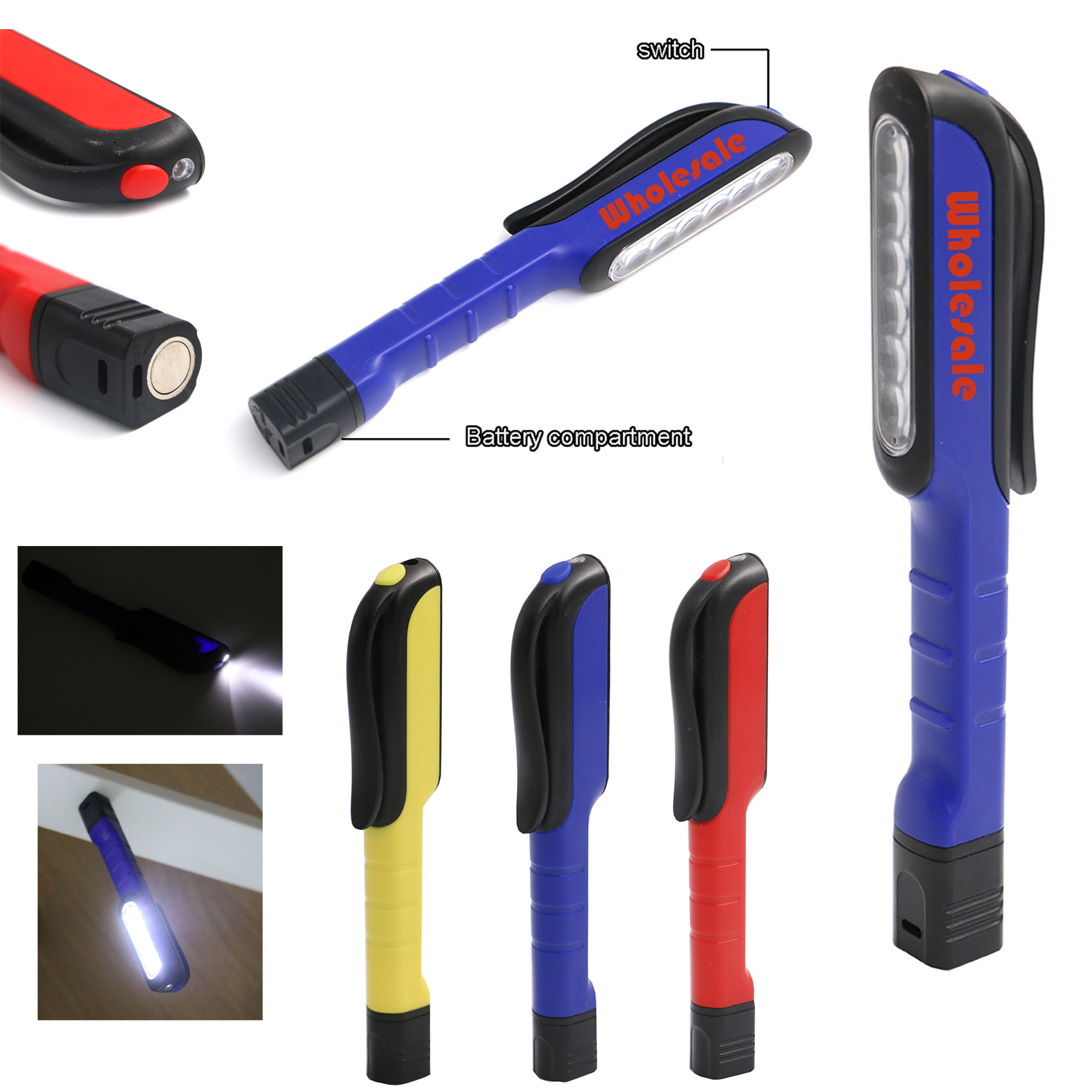 Foreman Pen LED Pocket Work Light MOQ 50PCS 2
