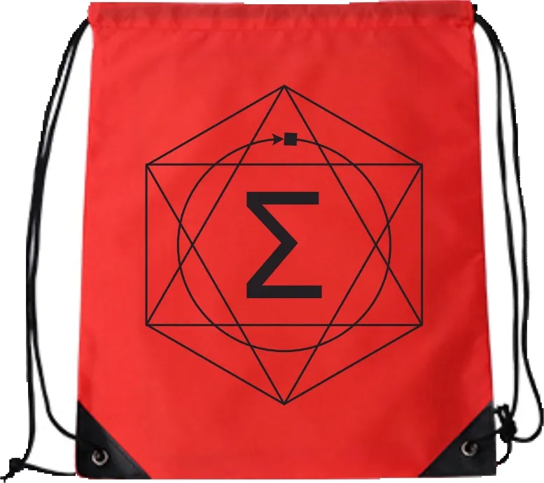 Polyester Outdoor Waterproof Drawstring Backpack 2