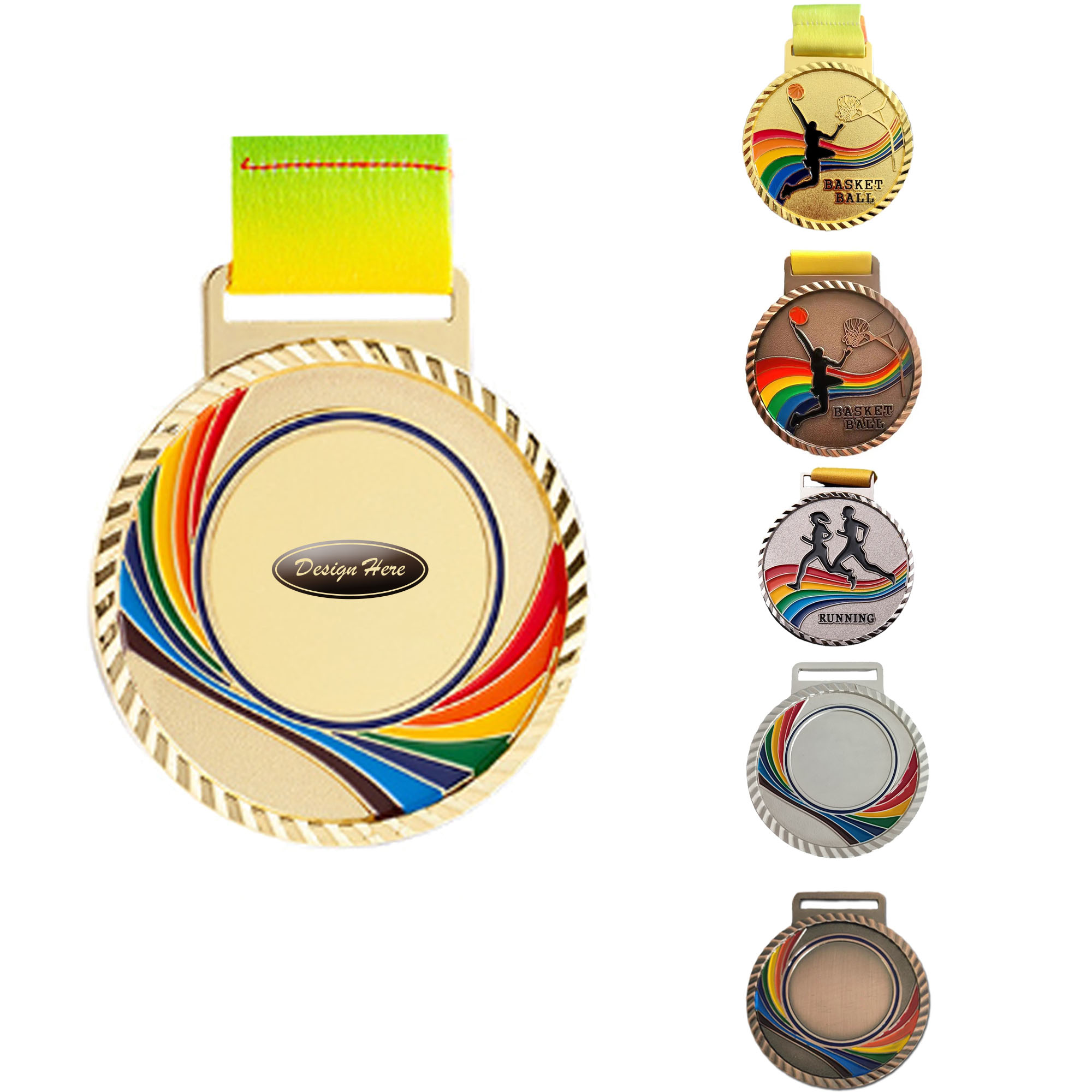 Color-Printed Crystal Medals 2