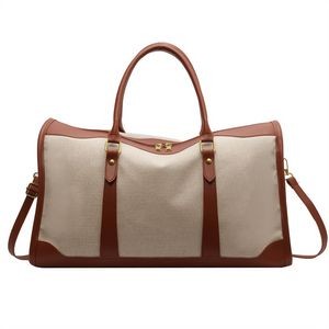 Large Capacity Canvas Portable Weekend Travel Bags 4