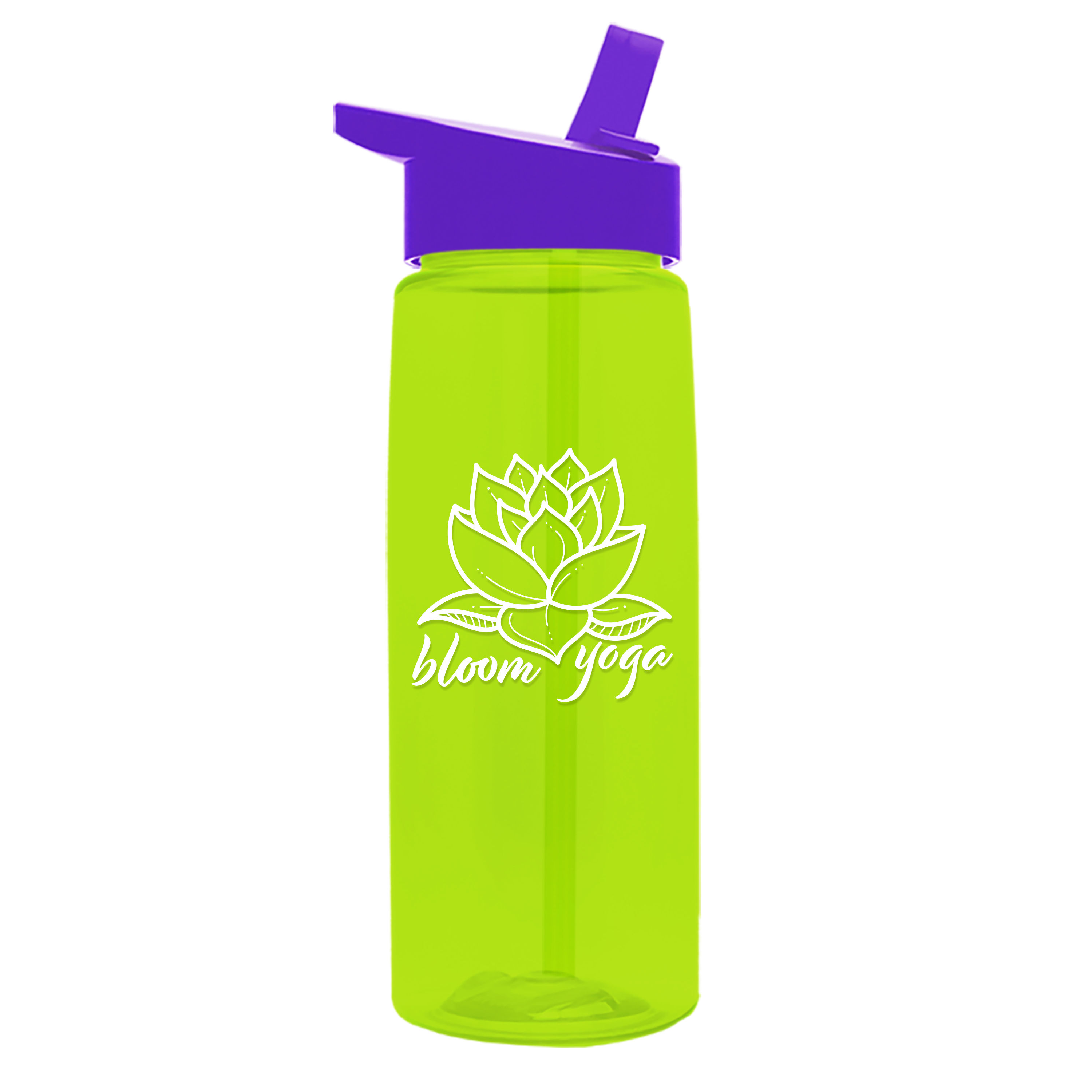 Garyline® Flair Tritan® Bottle with Flip-Straw Lid - 26 oz. 935