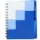 5" x 7" Recycled Pace Spiral Notebook w Pen 32