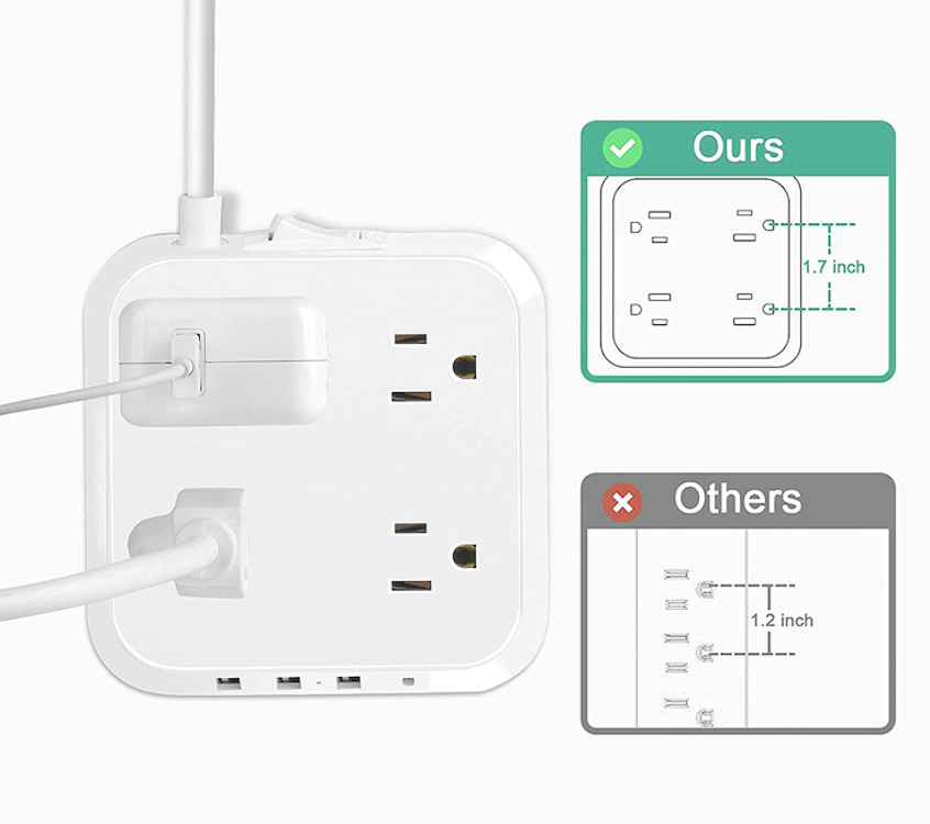 Surge Protector Power Strip 4