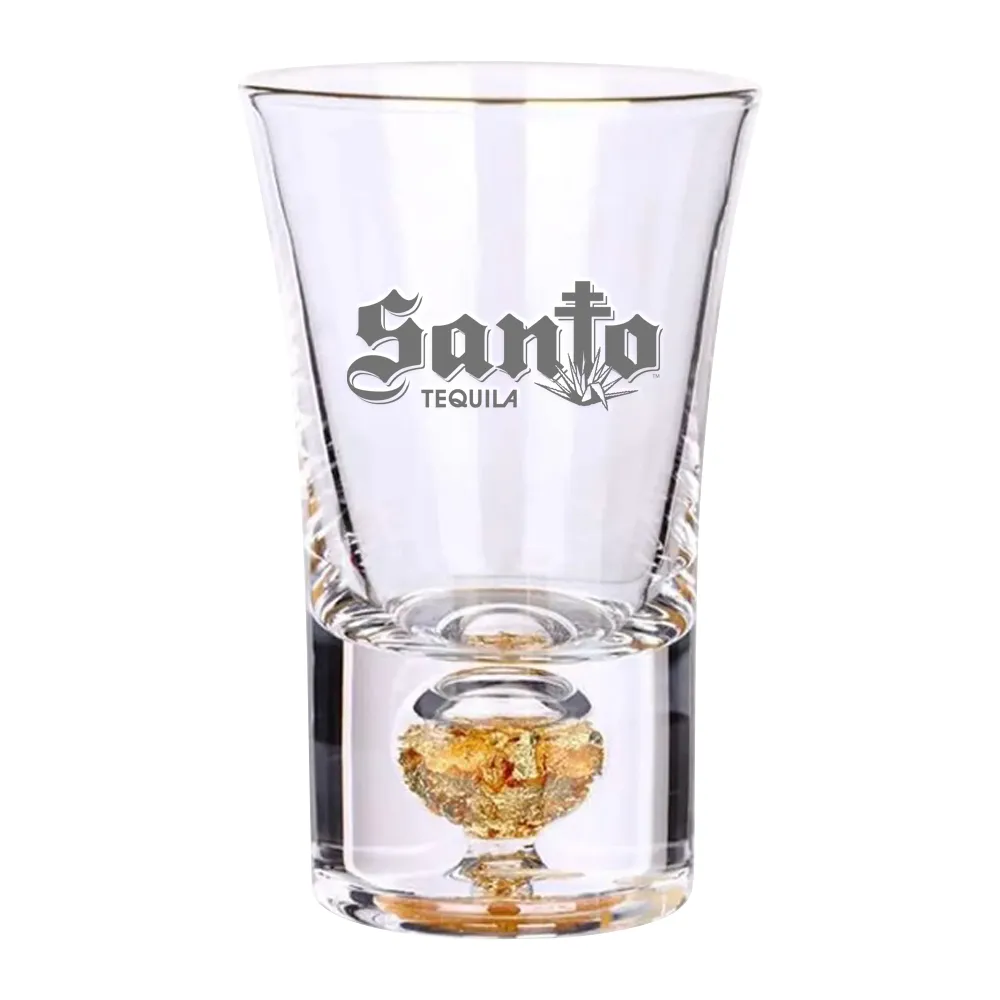 1.5oz. Gold Rimmed Shot Glass 6