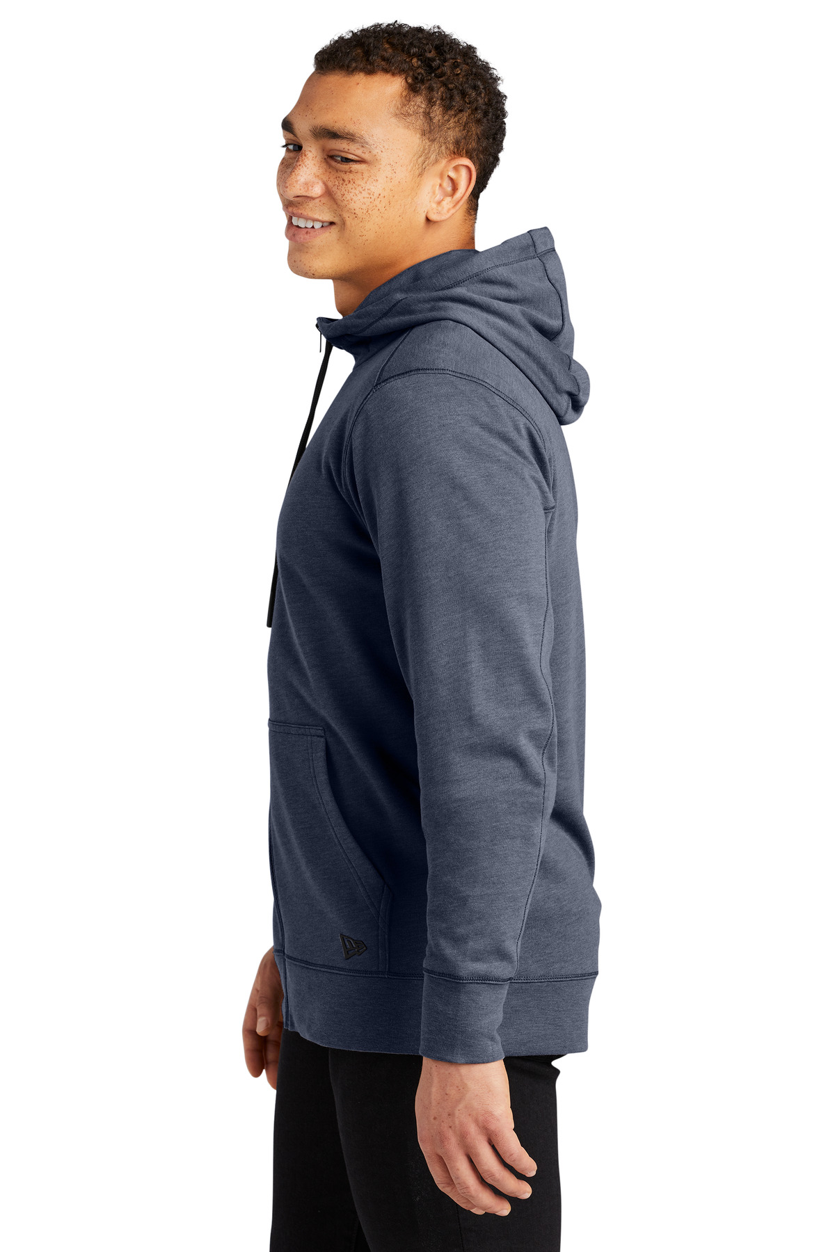 New Era Tri-Blend Fleece Full-Zip Hoodie NEA511 15