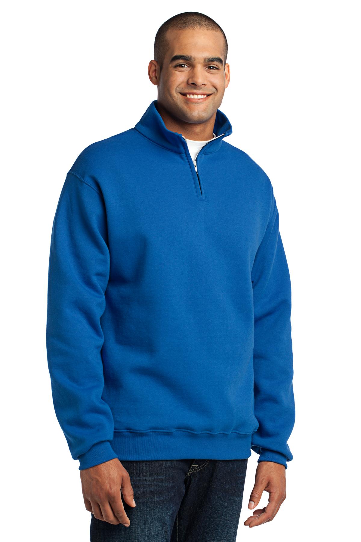 Jerzees® NuBlend 1/4-Zip Cadet Collar Sweatshirt 2