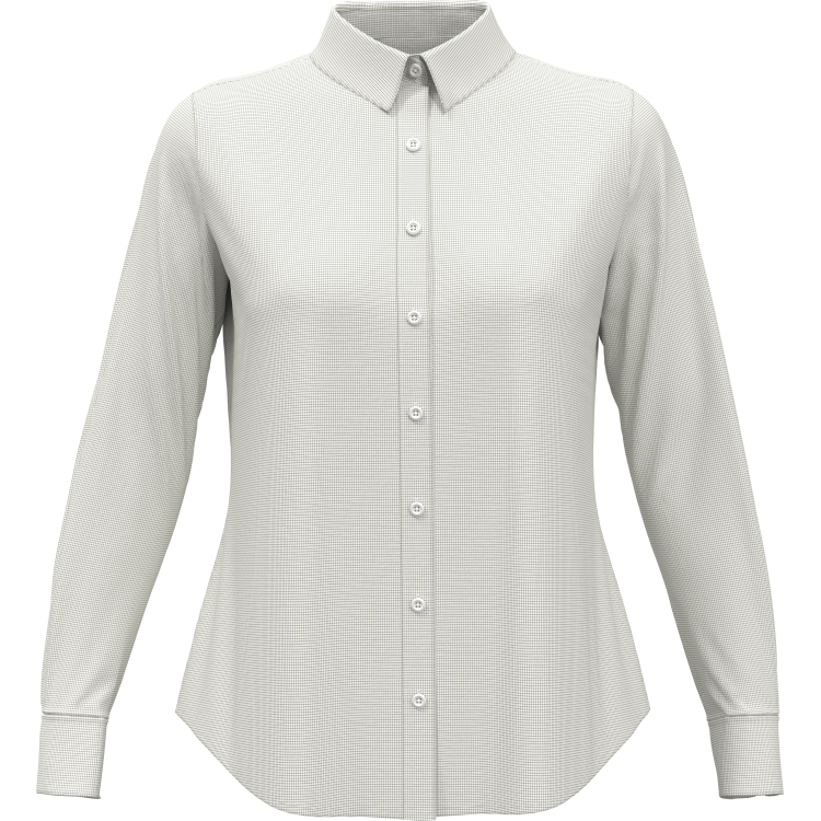 Perry Ellis LadiesMini Grid Woven Shirt 5