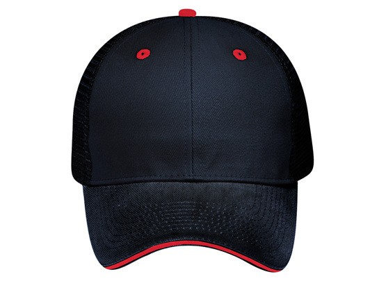OTTO CAP® 6 Panel Low Profile Mesh Back Trucker Hat 5