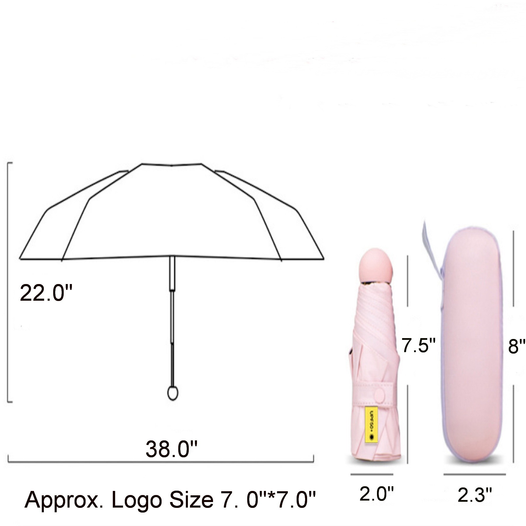 UV Protection Pocket Umbrella 2