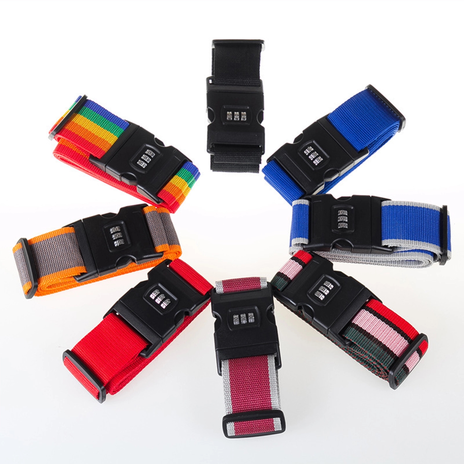 Travel Baggage Tie Down Belt Lock 3