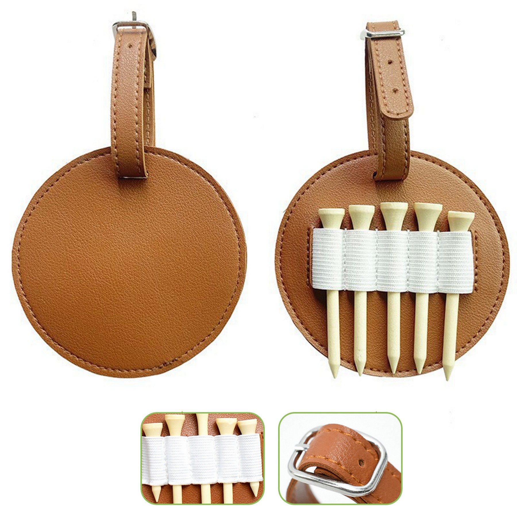 Golf Tee Holder Men Belt Storage 4