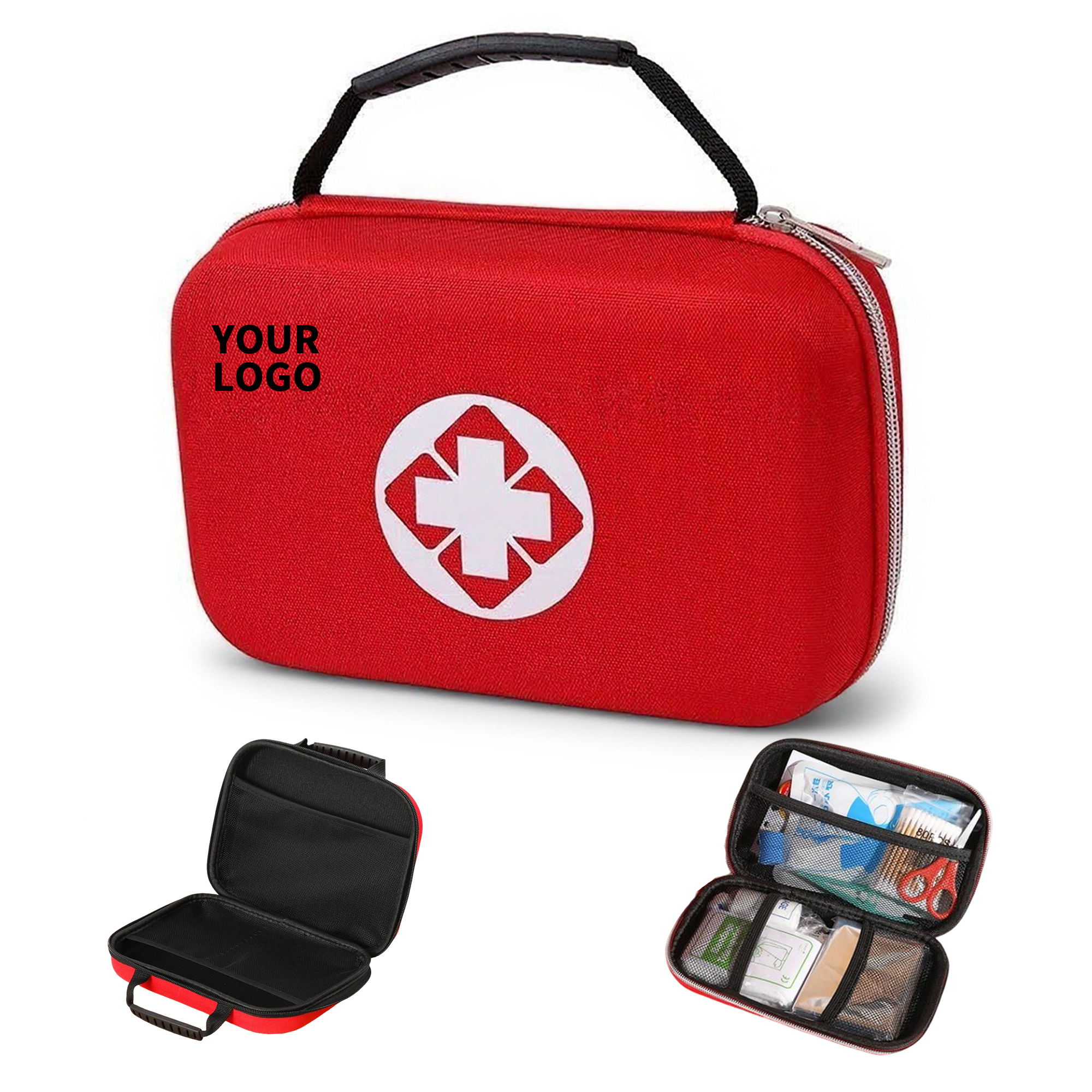 Oxford Cloth Family First Aid Case 8.3" x 2.8" x 5.3" 1